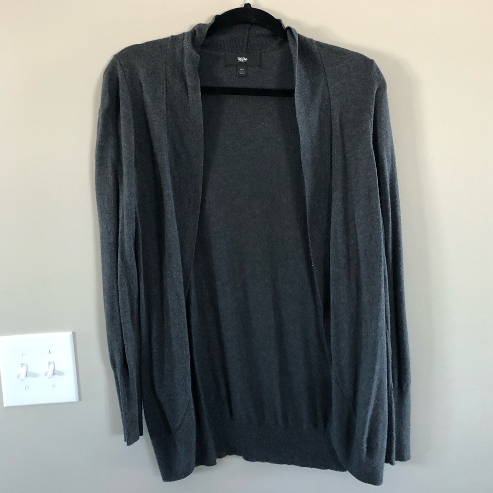 Dark Charcoal Target cardigan